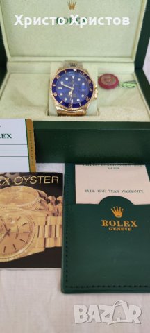 Мъжки луксозен часовник Rolex Submariner Oyster Perpetual 43 mm., снимка 3 - Мъжки - 32832973