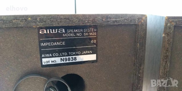 Тонколони AIWA SX-M25, снимка 4 - Тонколони - 42984205