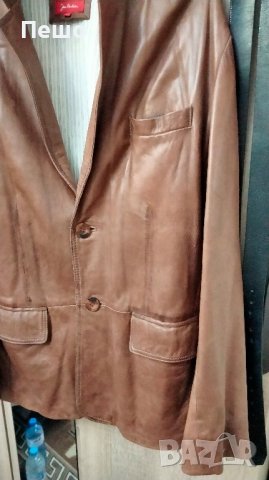 Кожено яке (естествена кожа) в отлично състояние. Цена - 50 лв., снимка 4 - Якета - 44057690