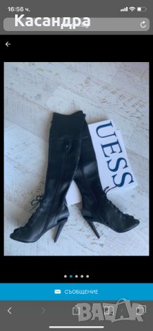 Чизми на GUESS- летни, снимка 1 - Дамски ботуши - 26337755