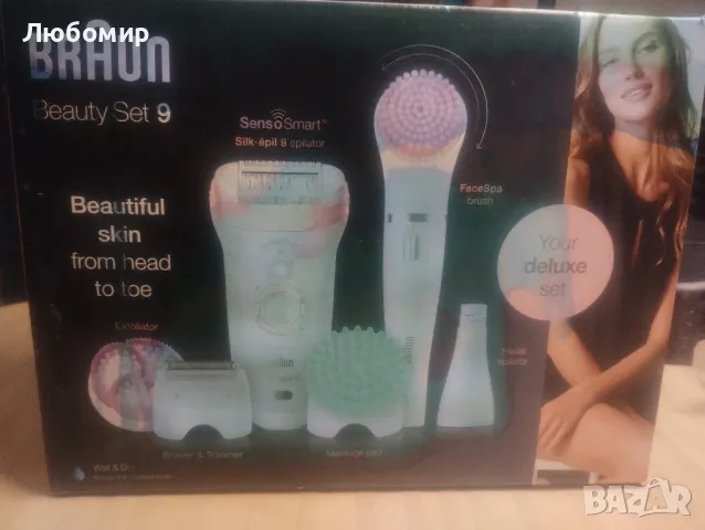 BraunSilk-épil 9 S9995епилатор с четка за почистване с нарушена опаковка , снимка 6 - Епилатори - 47357759