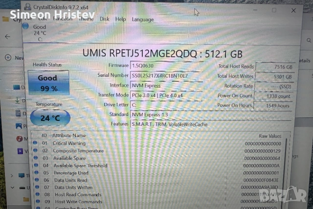 Lenovo ThinkPad T14s Gen 2 | Ryzen 5 Pro | 16GB | 512GB NVMe | Обслужен, снимка 7 - Лаптопи за игри - 53393364