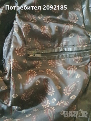 Кожено яке, снимка 7 - Якета - 38518186