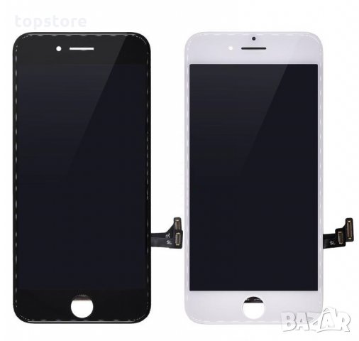 LCD Дисплей за iPhone 7 Бял и Черен- Супер Качество, снимка 3 - Резервни части за телефони - 28348068