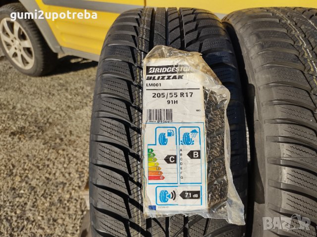 205/55/17 Bridgestone Blizzak Lm 001 dot 2018 MO Чисто нови Промо цена, снимка 2 - Гуми и джанти - 34686786