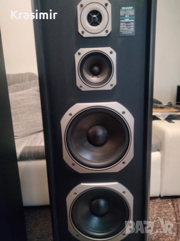 Sharp CP-7700 Hi-Fi тонколони (Made in Germany, с предпазни решетки), снимка 5 - Тонколони - 51916754