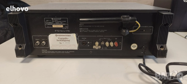 Стерео тунер Kenwood KT-615, снимка 7 - Ресийвъри, усилватели, смесителни пултове - 52197060