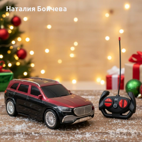 Радиоуправляема кола Mercedes-Benz Maybach GLS – луксозен коледен подарък за деца, снимка 2 - Коли, камиони, мотори, писти - 53379946