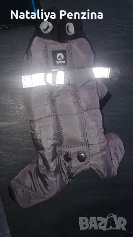 Водоустойчиво зимно топло яке за домашен любимец, размер S, снимка 5 - За кучета - 48851435