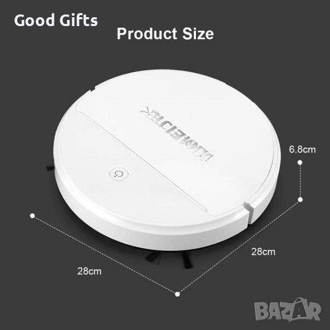 Мини прахосмукачка робот - Ximeijie XM30, снимка 3 - Прахосмукачки - 38121692