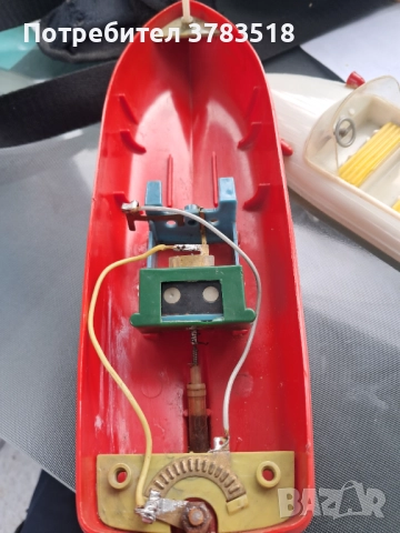 Стара играчка лодка, снимка 6 - Други ценни предмети - 52015550