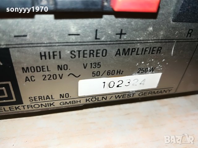wega v135 hifi stereo amplifier-за ремонт 2107210856, снимка 10 - Ресийвъри, усилватели, смесителни пултове - 33581851