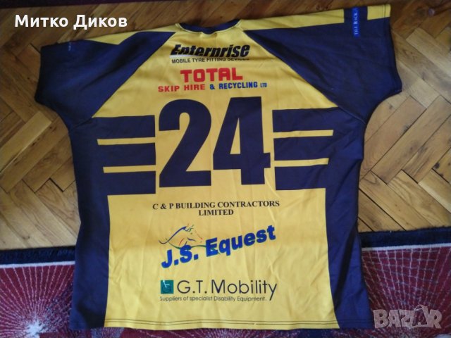 Тениска ръгби Клоу №24 размер ХХХЛ, снимка 7 - Други спортове - 28347301