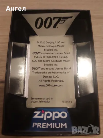 Запалка Zippo 007 - James Bond, снимка 9 - Други ценни предмети - 49215395