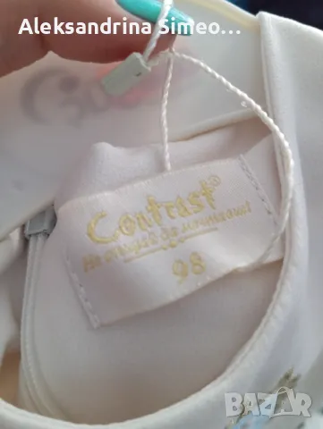 Рокля Contrast , снимка 3 - Детски рокли и поли - 50283074