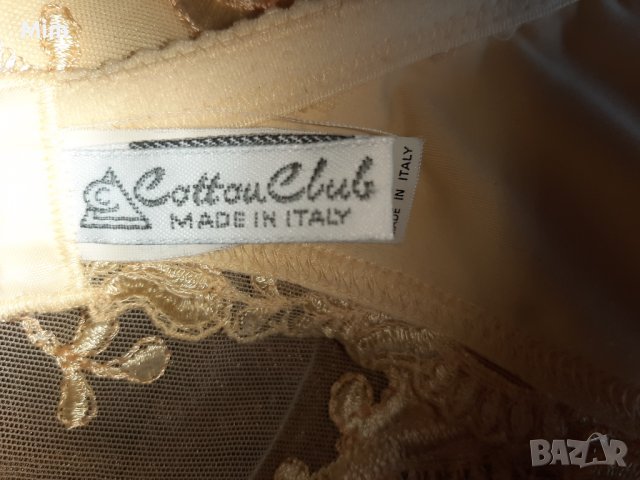 Cottou Club S/M  Italiy Портокалов колан с жартиери , снимка 6 - Бельо - 37923035