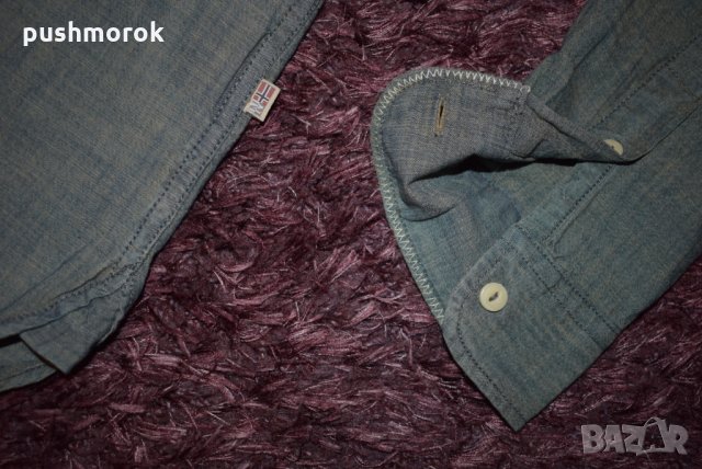 Napapijri Men's Girth Shirt Sz XS, снимка 11 - Ризи - 28414707