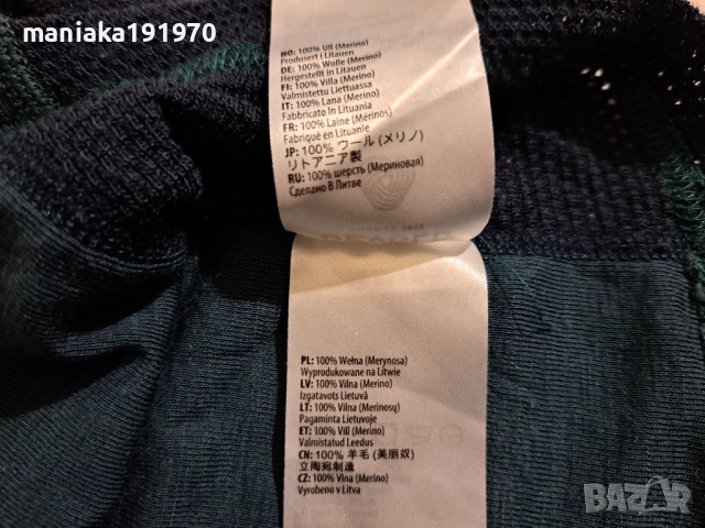 Devold Hiking мерино (L) и (М)  дамски термо блузи 100% Merino Wool , снимка 17 - Спортни екипи - 42846841