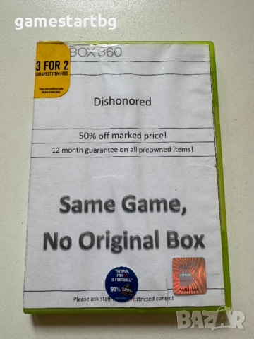 Dishonored за Xbox 360 , снимка 2 - Игри за Xbox - 51867293