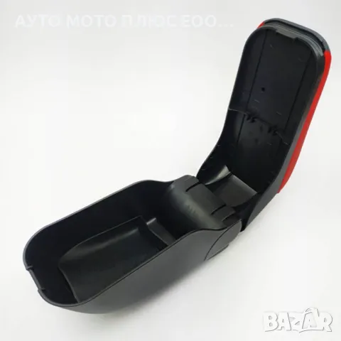 Универсален сгъваем/плъзгащ се подлакътник - Черен/Червен с еко кожа., снимка 4 - Аксесоари и консумативи - 47696780