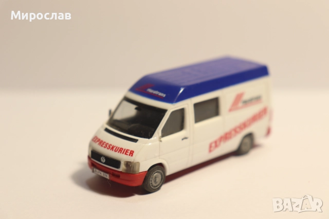 HERPA H0 1/87 VW LT МИКРОБУС КАМИОН МОДЕЛ, снимка 2 - Колекции - 52354577