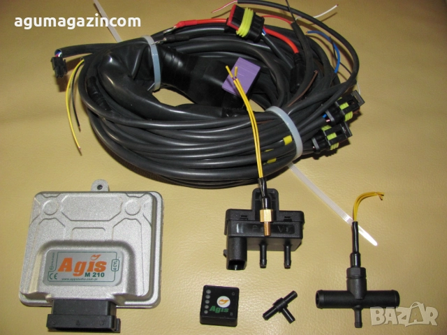 Пълен комплект газов инжекцион за 4 цил автомобил без обд, снимка 2 - Части - 52255330