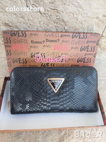 Черно портмоне Guess кодVL109R, снимка 3 - Портфейли, портмонета - 43684873