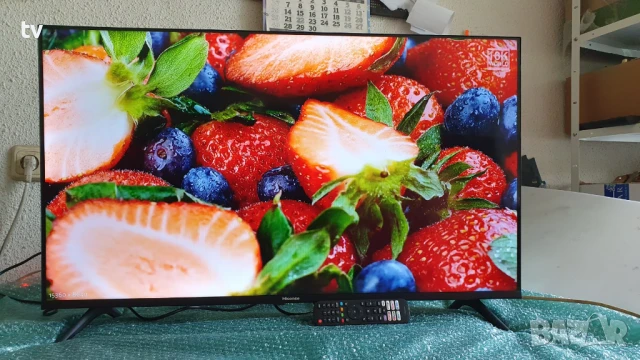 Hisense 40 инча Хайсенс LED Smart WiFi смарт телевизор лед - като нов!, снимка 3 - Телевизори - 51294614