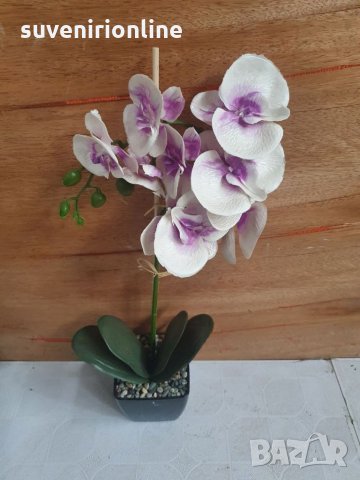 Изкуствени орхидеи в саксийка , снимка 7 - Изкуствени цветя - 34700423