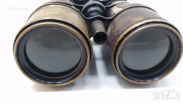 Старинен бинокъл Jumelle Militaire, снимка 4 - Антикварни и старинни предмети - 26711163