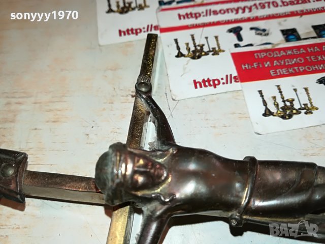 кръст с христос 25х13см-внос германия 0301231642, снимка 5 - Антикварни и старинни предмети - 39175952