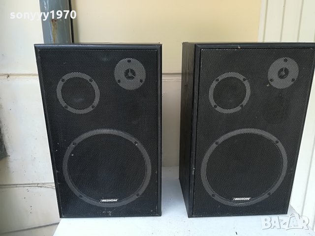 medion speaker system germany 2x140w-3way 1606211534, снимка 3 - Тонколони - 33237382