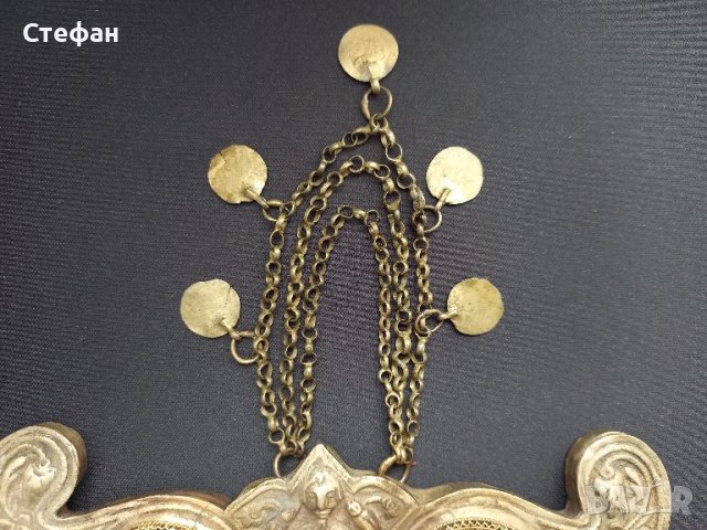 Пафти Сребърни Филигран Позлата Носия, снимка 5 - Антикварни и старинни предмети - 43923556