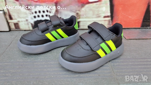 Английски детски оригинални  кец/маратонки Adidas, снимка 2 - Детски маратонки - 52377246