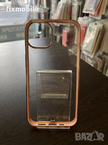 Apple iPhone 14 Прозрачен кейс с кант
