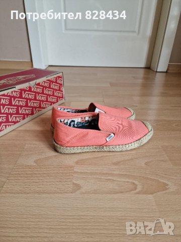 Еспадрили Vans, снимка 4 - Дамски ежедневни обувки - 43706411