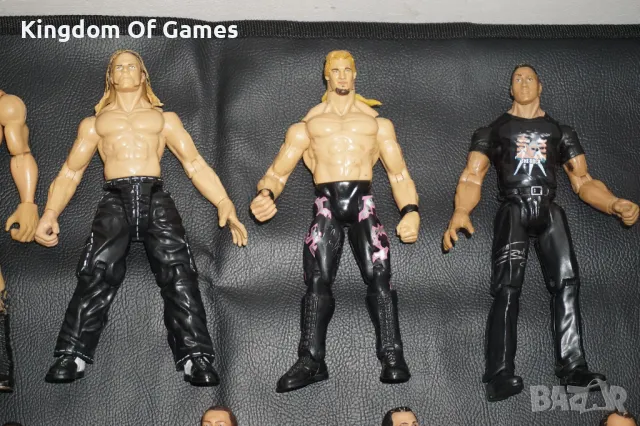 32 Кеч Фигури на Mattel и Jakks Pacific Stone Cold/The Rock/RVD/Big Show/Chris Jericho/Rusev/Lesnar, снимка 3 - Фигурки - 48772761