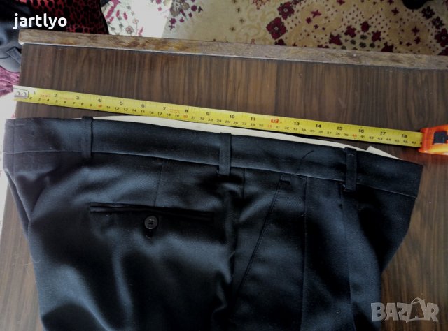 Официален черен мъжки панталон, снимка 3 - Якета - 27470882