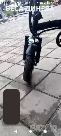 продавам мини сгъваемо ел колело, снимка 2 - Велосипеди - 53391030