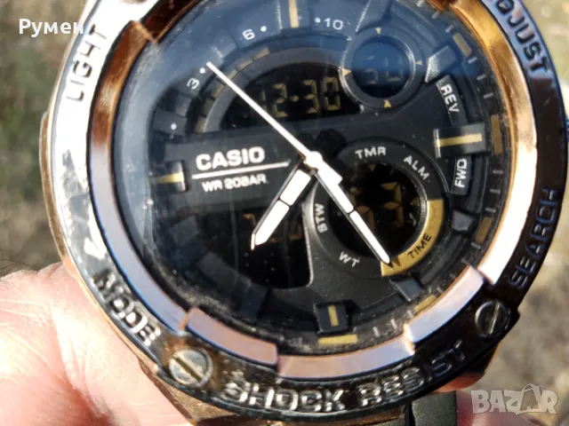 Часовник - мъжки - Casio "Chock Resist”, снимка 11 - Мъжки - 38801431