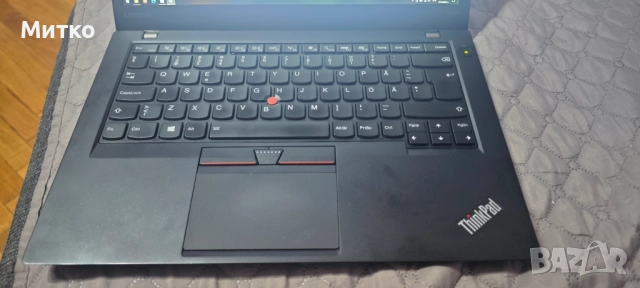Lenovo thinkpad T460s, снимка 2 - Лаптопи за работа - 51514857