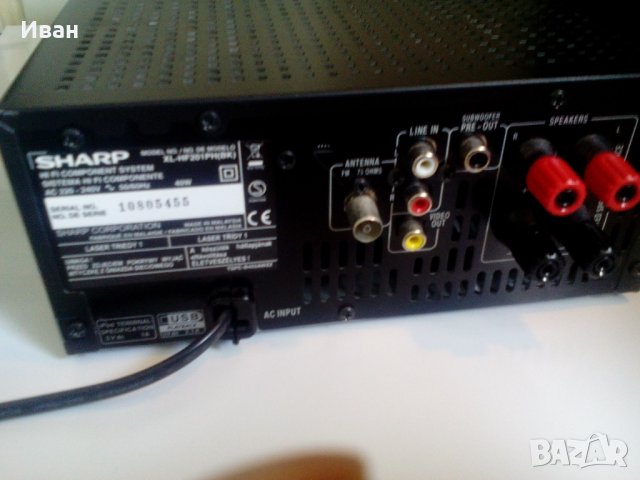 Система Sharp xl hf201ph, снимка 2 - Аудиосистеми - 33080412