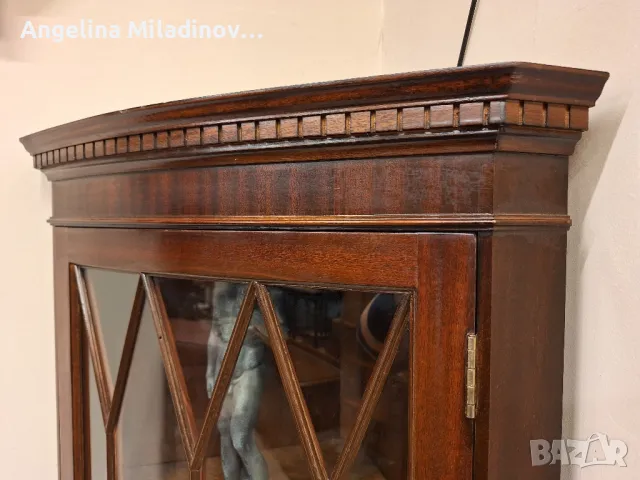 Луксозна ъглова витрина SELVA , снимка 5 - Секции и витрини - 49634437