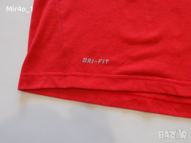 Тениска nike найк блуза потник оригинал спорт крос тренировка мъжка L, снимка 4 - Тениски - 40114819