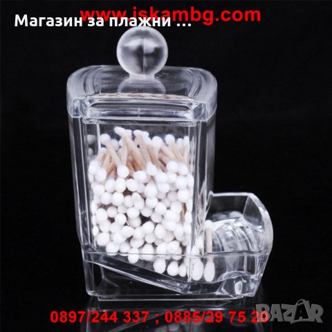 Поставка с капак за клечки за уши, снимка 17 - Други стоки за дома - 28518753