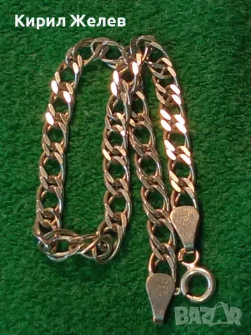 ИЗИСКАНА ИТАЛИАНСКА СРЕБЪРНА ГРИВНА СРЕБРО 925 ITALY КЛАСИЧЕСКА РЪЧНА ВИНТИДЖ АРТ ПЛЕТКА 49415, снимка 13 - Гривни - 48901289