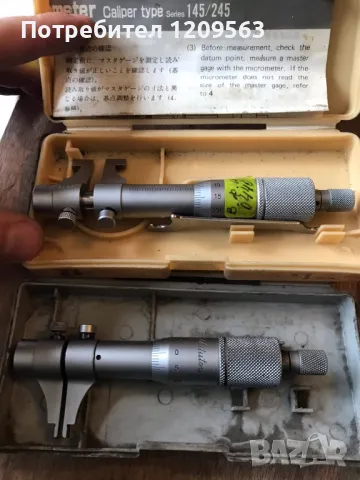 микрометри вътромери митутойо 0-25мм , снимка 2 - Други инструменти - 49755803
