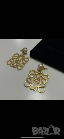 обеци от най-висок клас 
неръждаема стомана
⭐️⚡️ louis vuitton gucci dolce gabbana chanel , снимка 3 - Обеци - 51042242