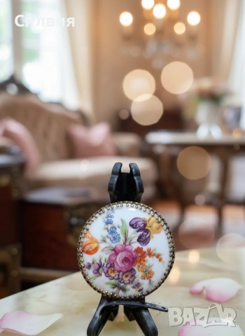 Старинна брошка, снимка 6 - Други - 53065741