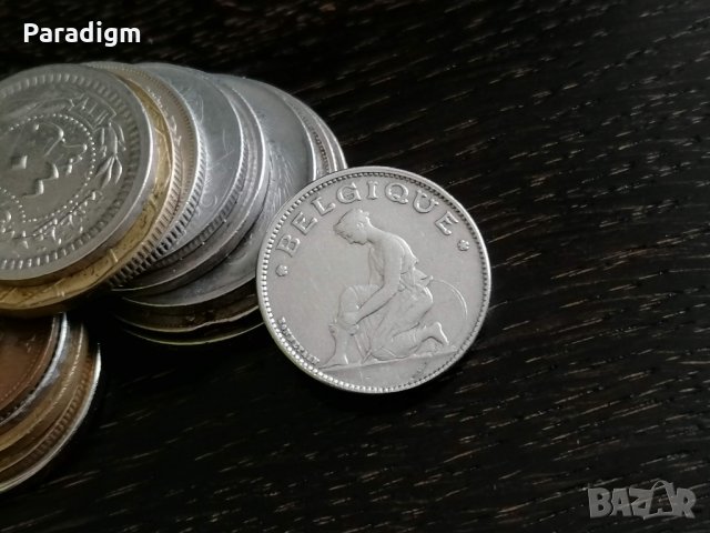 Монета - Белгия - 1 франк (френска) | 1923г., снимка 2 - Нумизматика и бонистика - 28943989